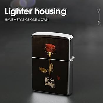 Amazon.co.jp: LZF ジッポライターカバー ゴッドファーザー The
